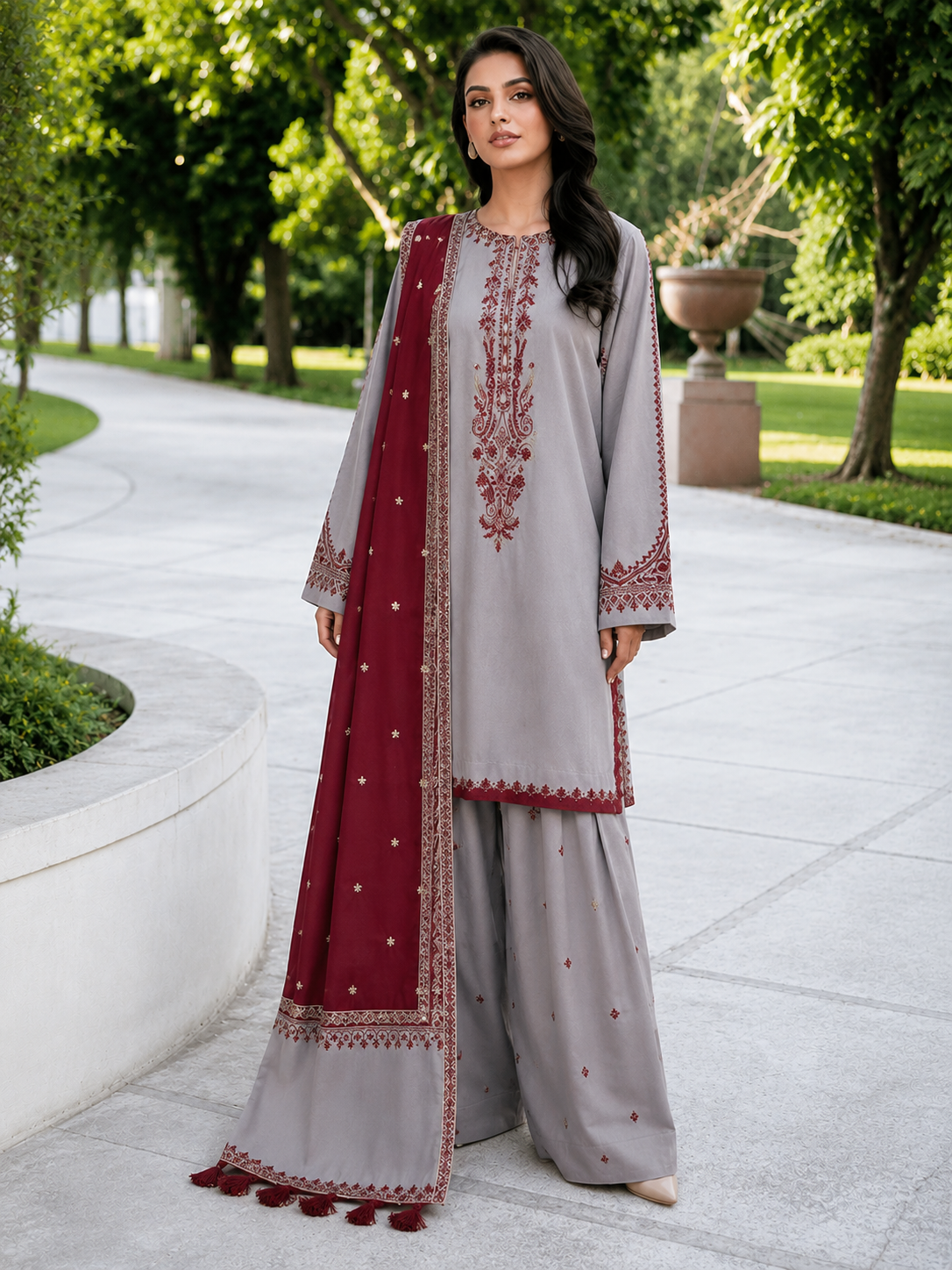 Urge Lawn Embroidered 3 Piece | UG225