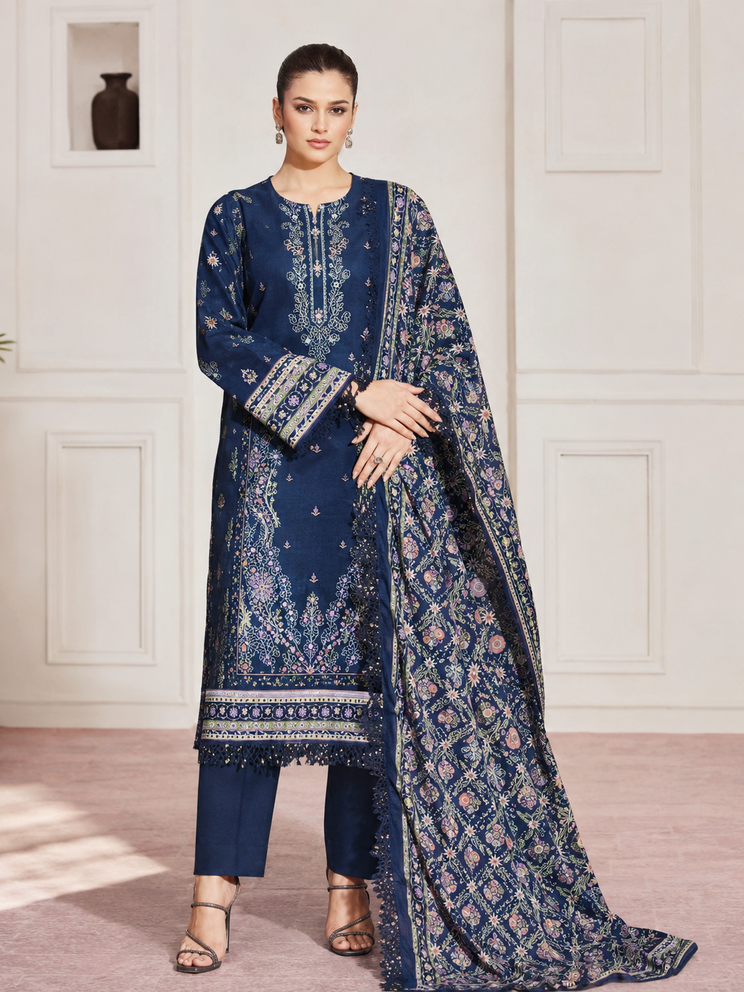 Mausummery Lawn Digital Printed 3 Piece | MY110