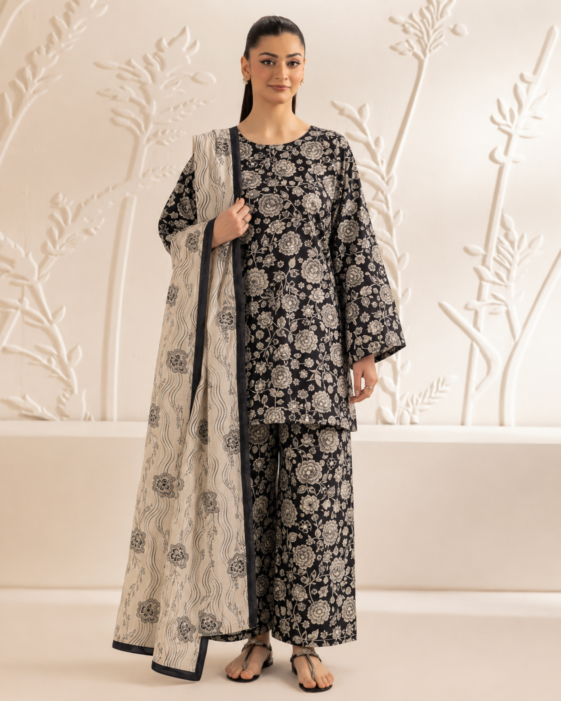 Mohagni Lawn Digital Printed 3 Piece | MI113