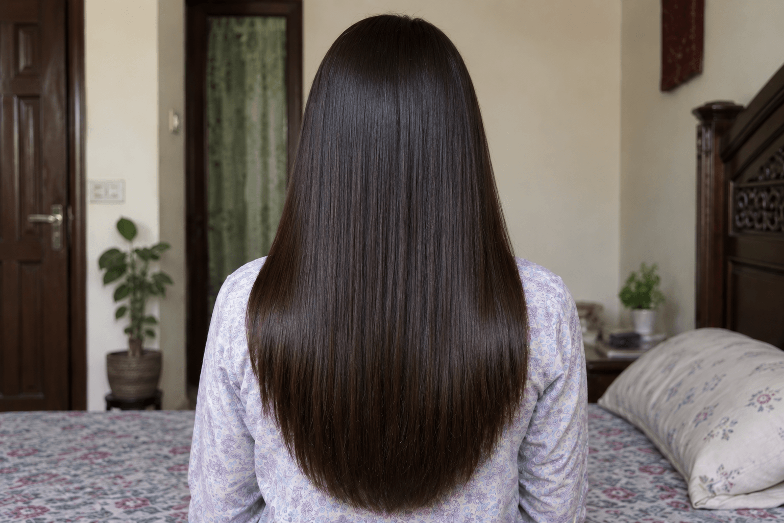 Herbal Hair Oil - 20+ Herbs for Hair Fall, Growth & Shine