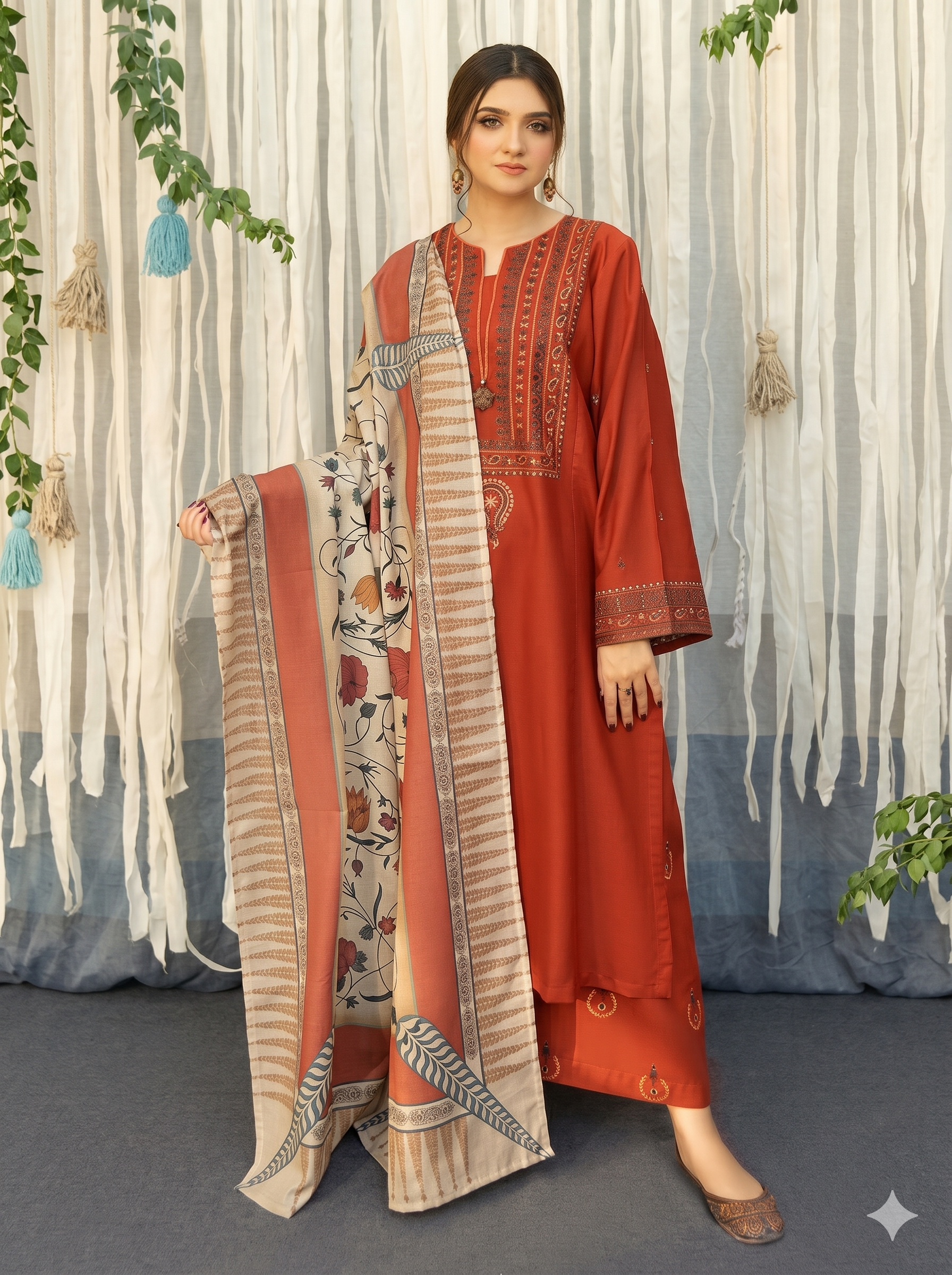Urge Lawn Embroidered 3 Piece | UG130
