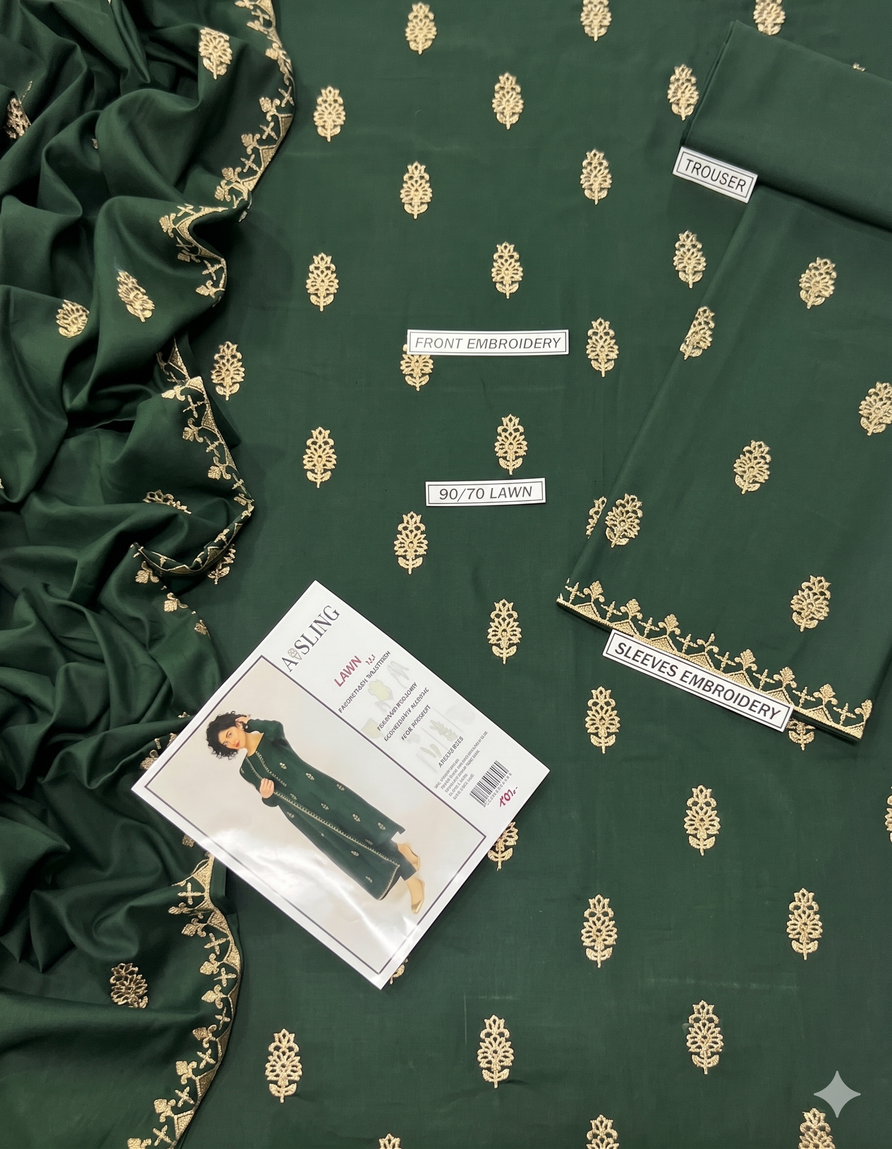 Urge Lawn Embroidered 3 Piece | UG129