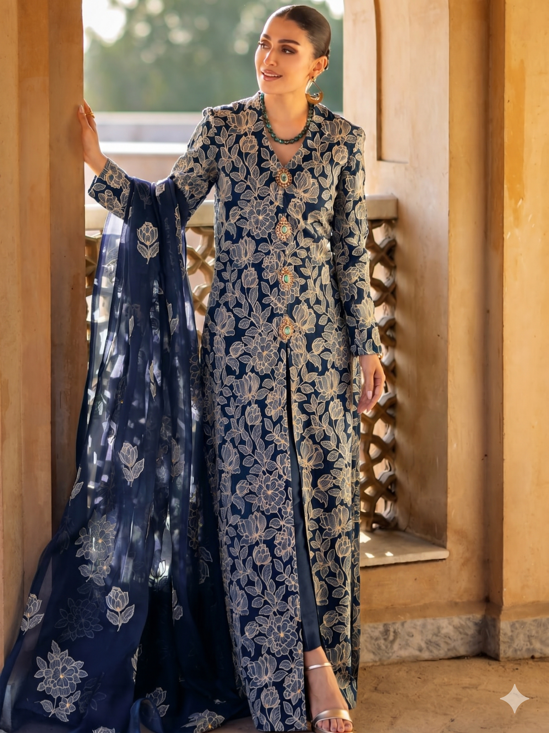 Bareeze Lawn Embroidered 3 Piece | BZ210