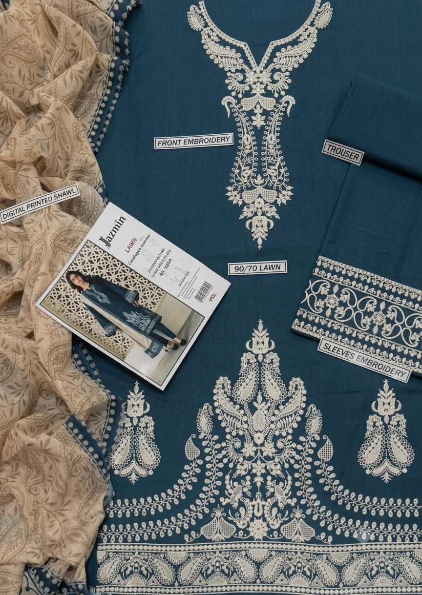 Urge Lawn Embroidered 3 Piece | UG230