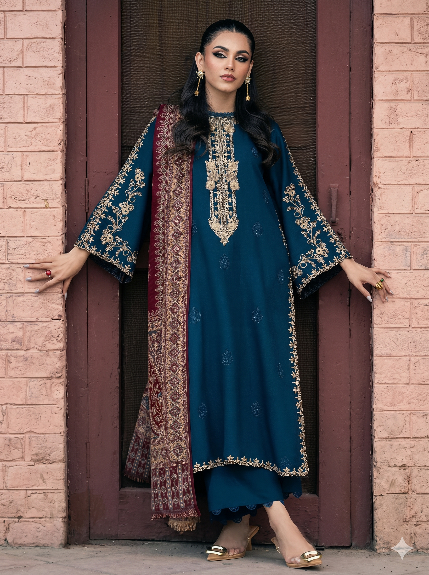 Urge Lawn Embroidered 3 Piece | UG133