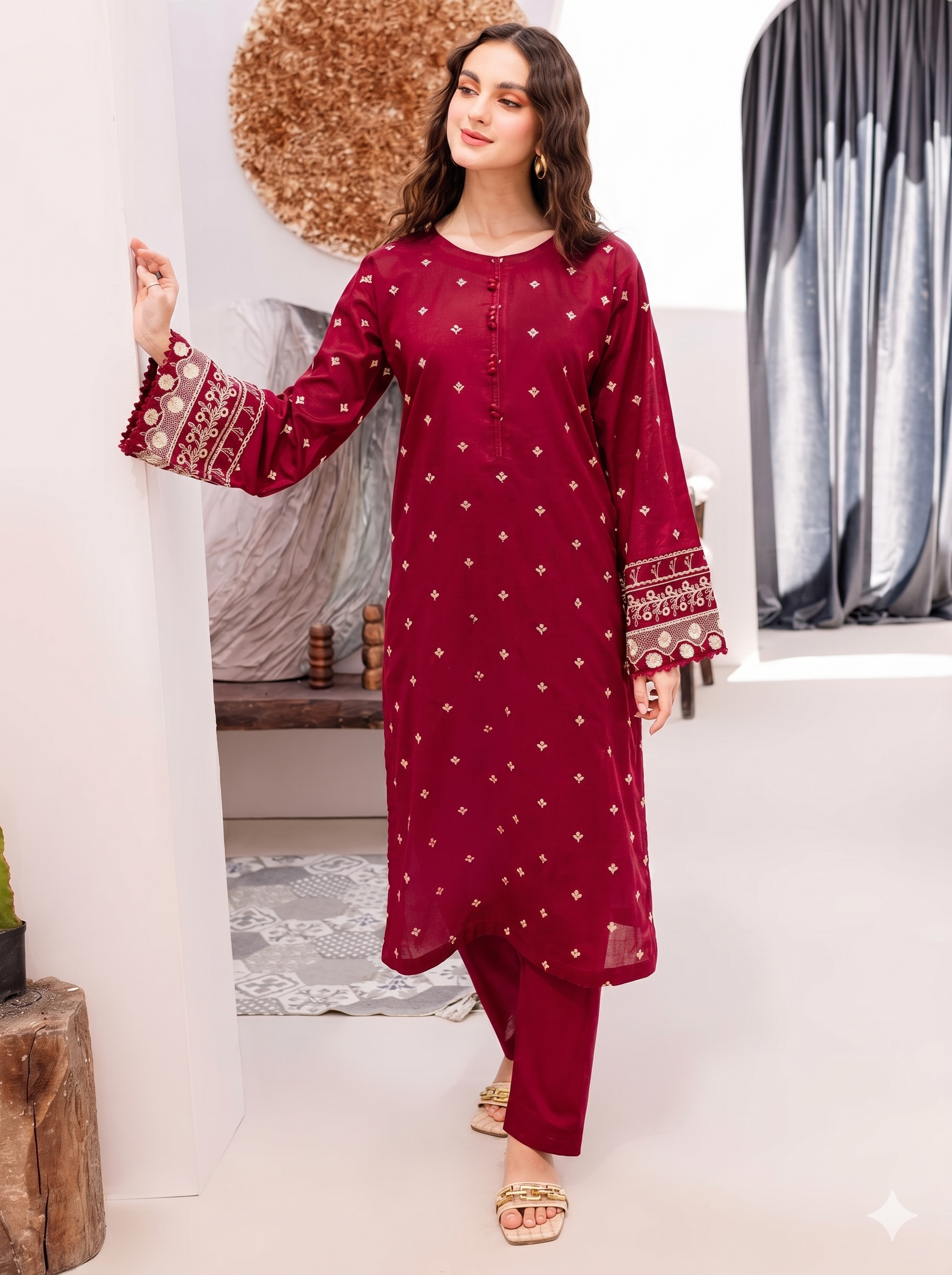 Urge Lawn Embroidered 2 Piece | UG215