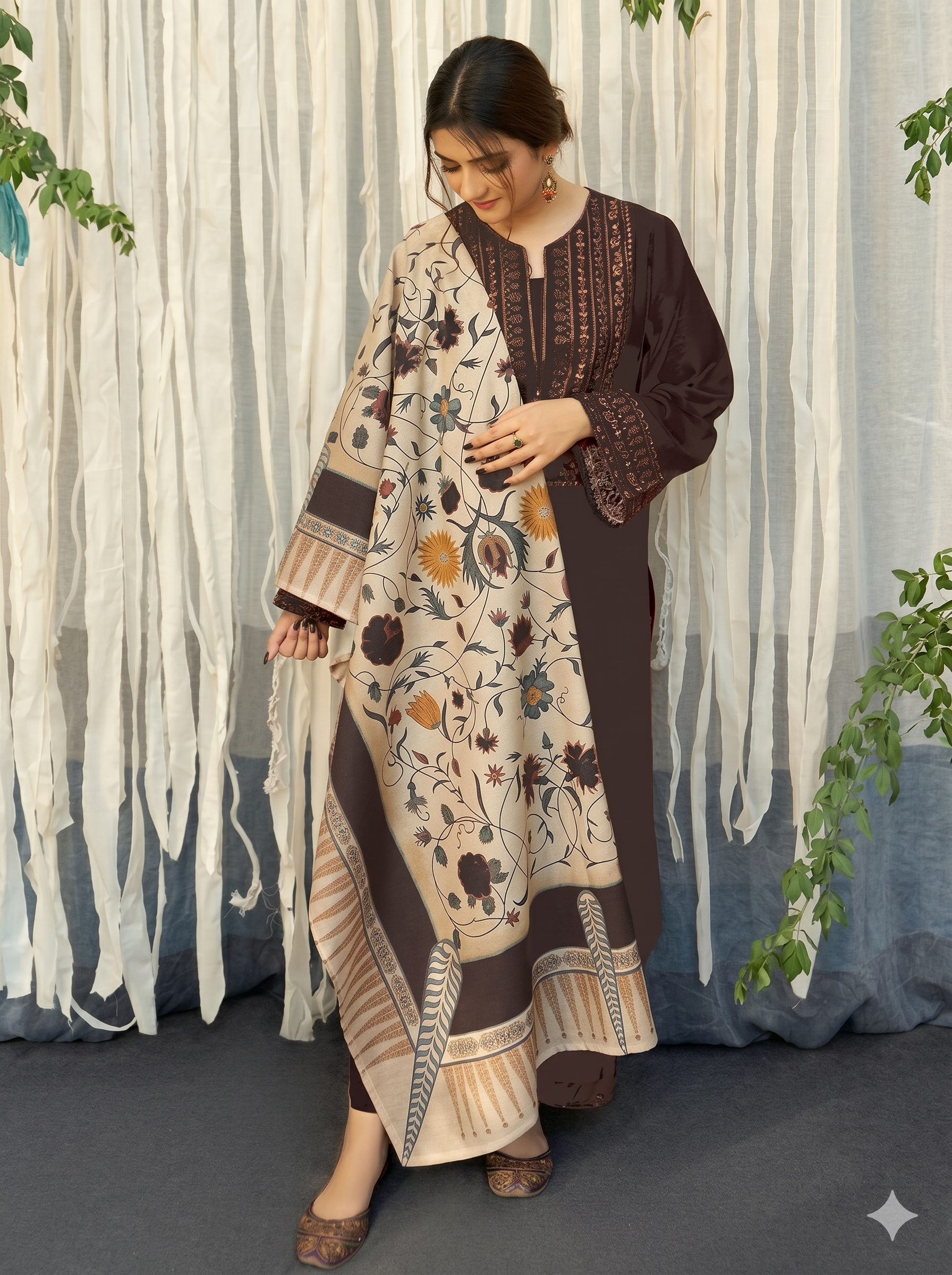 Urge Lawn Embroidered 3 Piece | UG132