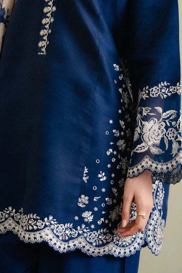 Zara Dhanak Embroidered 3 Piece | ZR101