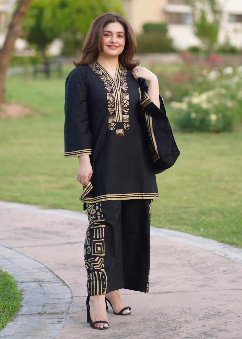 Lulusar Dhanak Embroidered 2 Piece | LR121