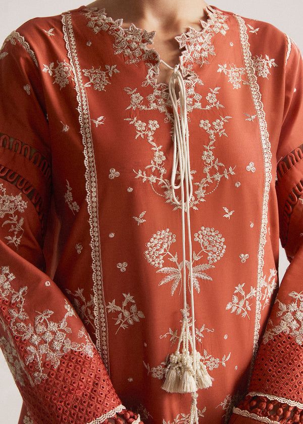 Maria.B. Dhanak Embroidered 3 Piece | MB107