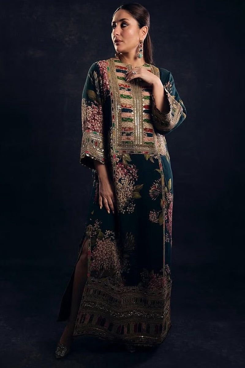 Aneela Shamoz Silk Embroidered 3 Piece | AN107