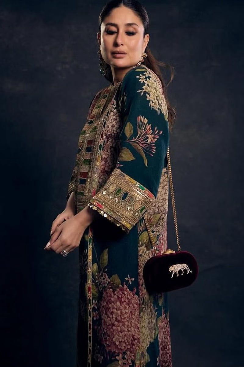 Aneela Shamoz Silk Embroidered 3 Piece | AN107
