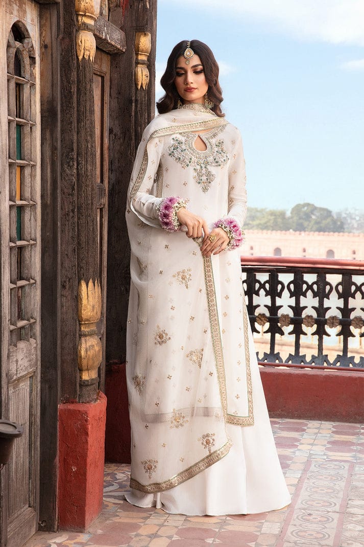 Azure Fancy Wedding Chiffon 3 Piece | AE100