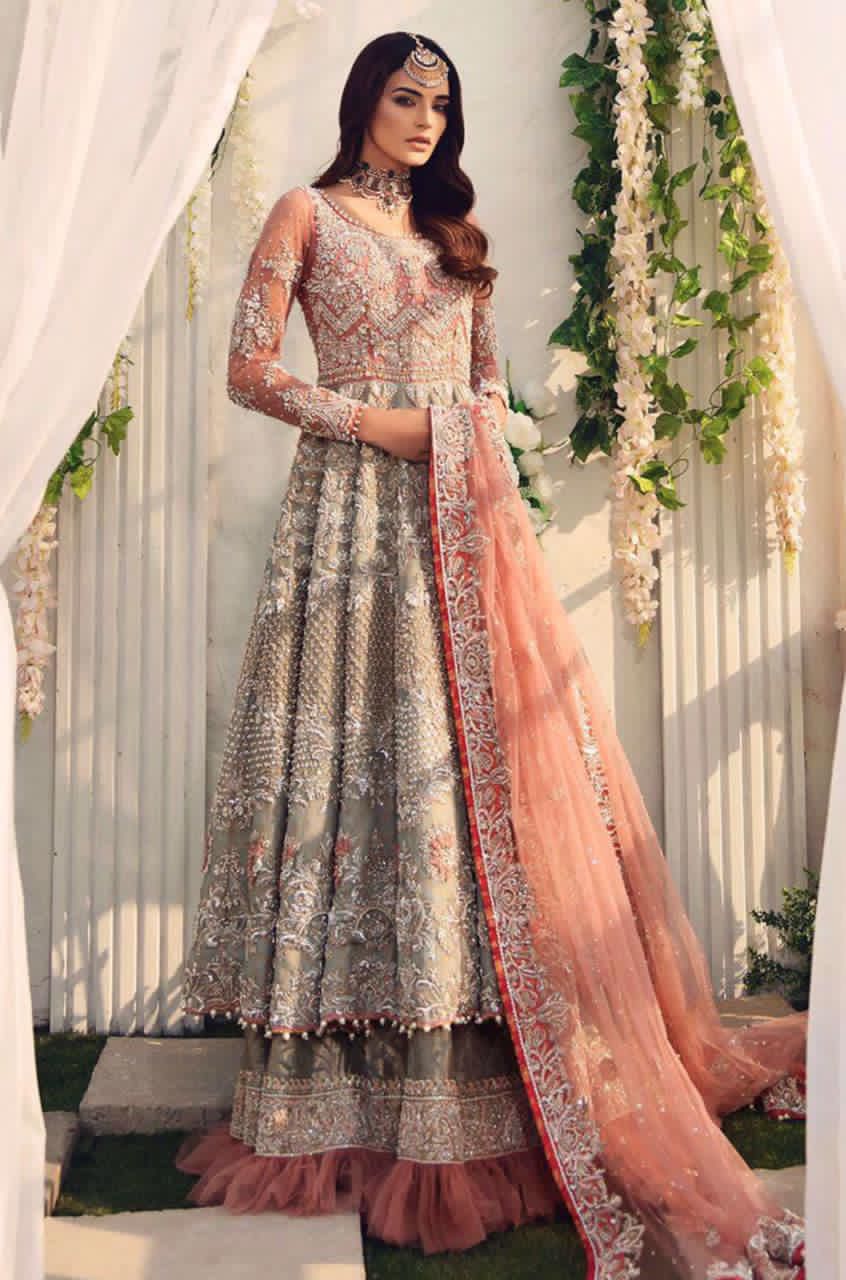 Aisha Imran Fancy Wedding Chiffon 3 Piece | AM100
