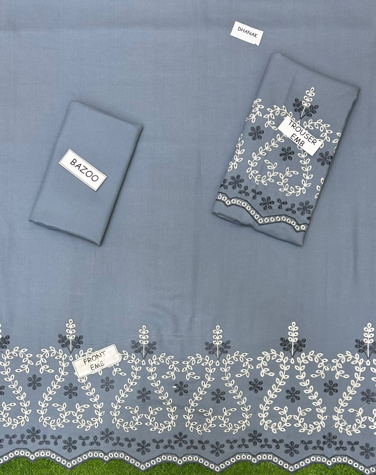 Jazmin Dhanak Embroidered 2 Piece | JZ107