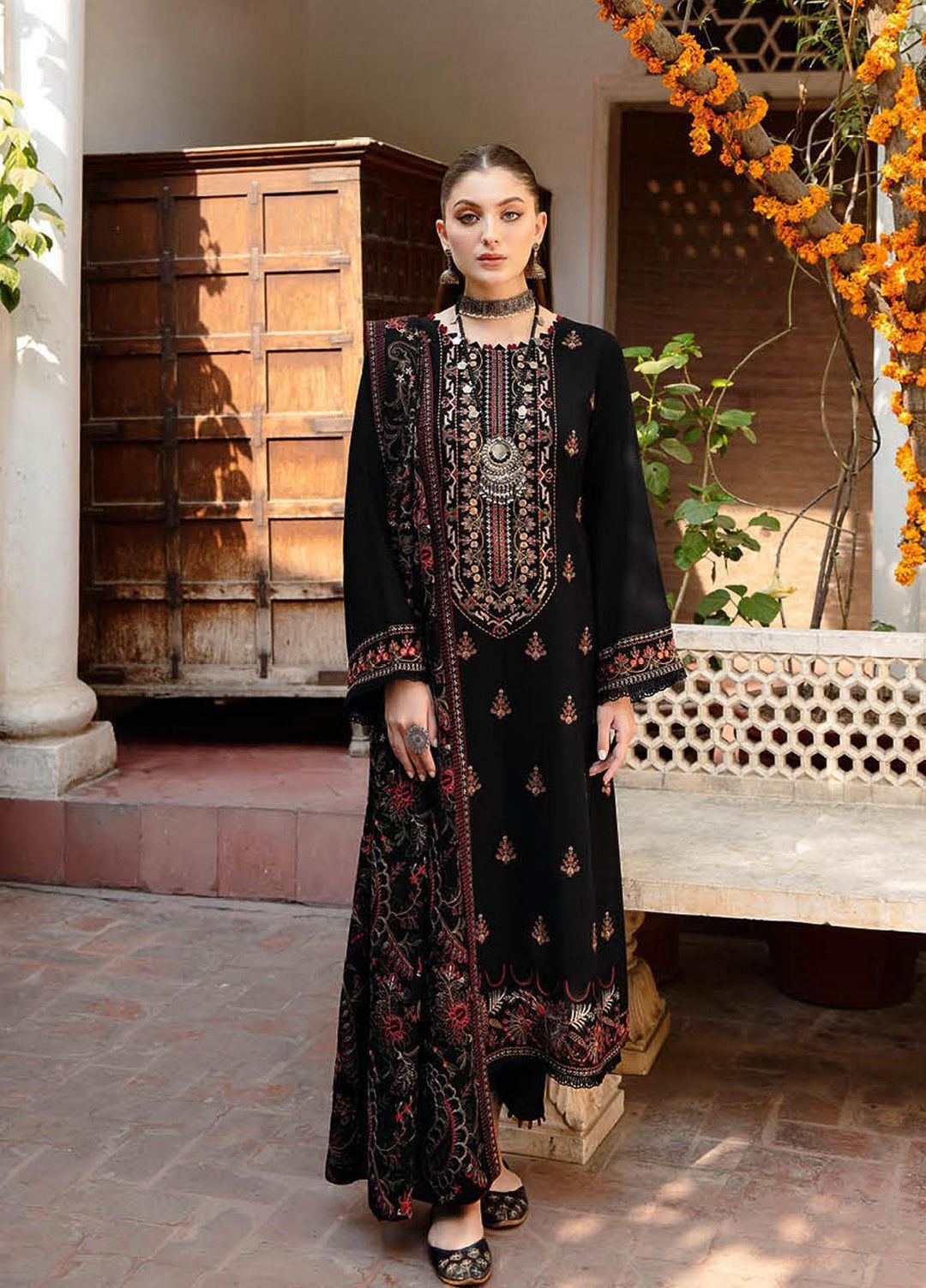 Bareeze Dhanak Embroidered 3 Piece | BZ108