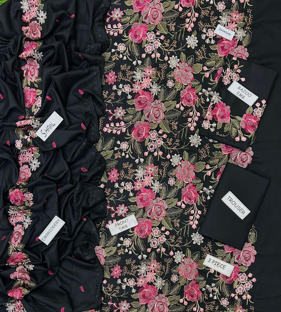 Bareeze Dhanak Embroidered 3 Piece | BZ104