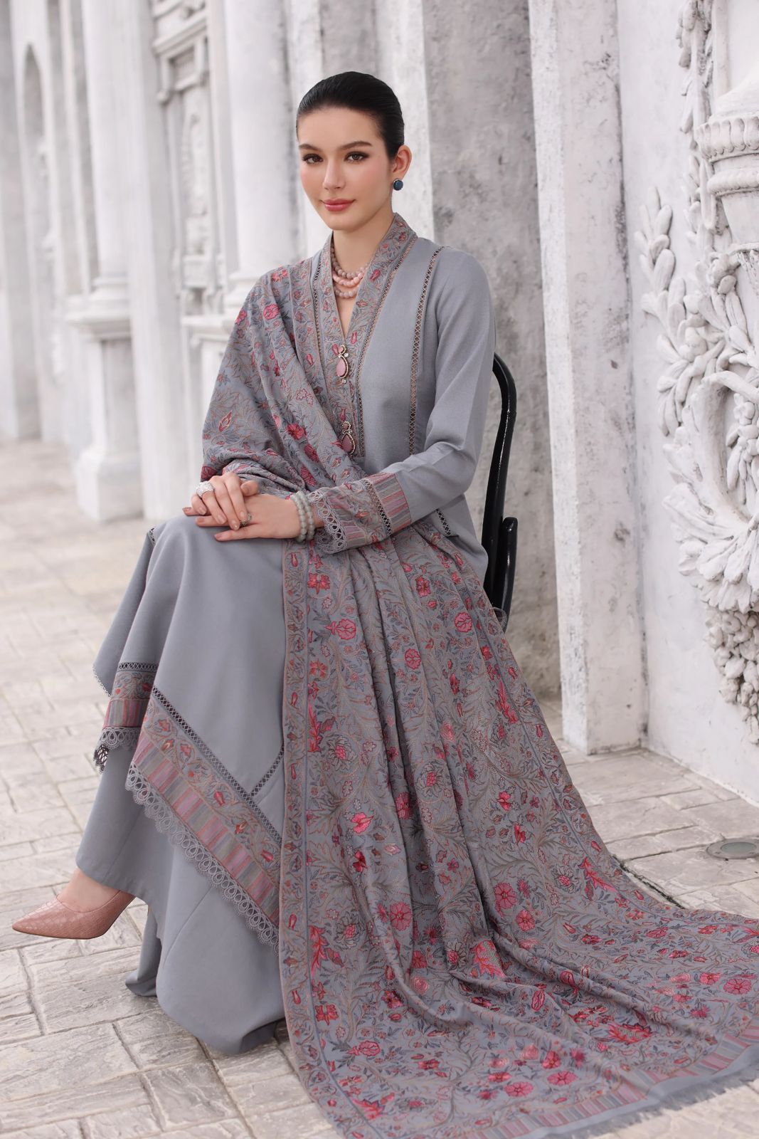 Bareeze Dhanak Embroidered 3 Piece | BZ103