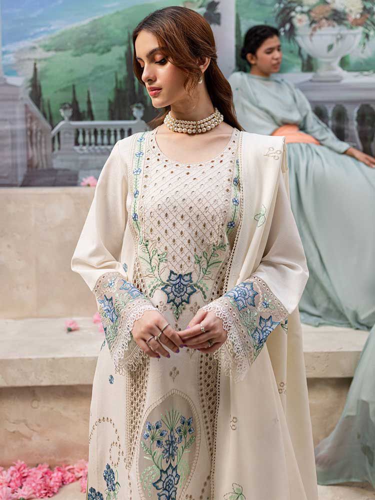 Sana Safinaz Dhanak Embroidered 3 Piece | SS100