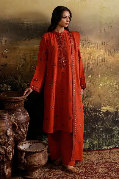 Kayseria Dhanak Embroidered 3 Piece | KY101