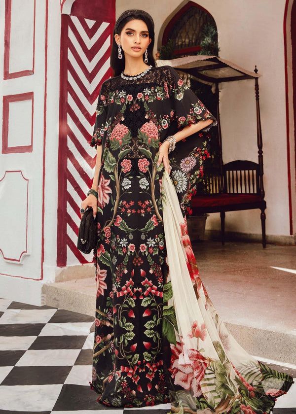 Maria B Lawn Embroidered 3 Piece | MB126