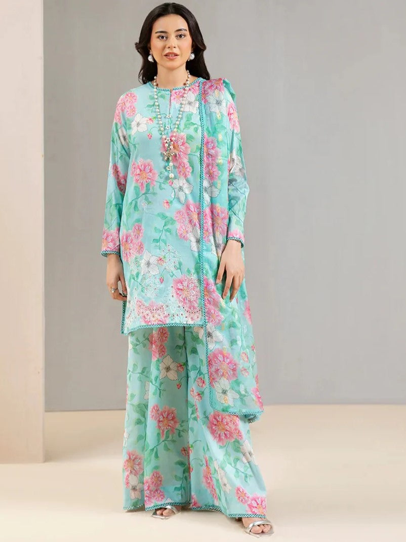 Gull Jee Lawn Digital Printed 3 Piece | GJ109