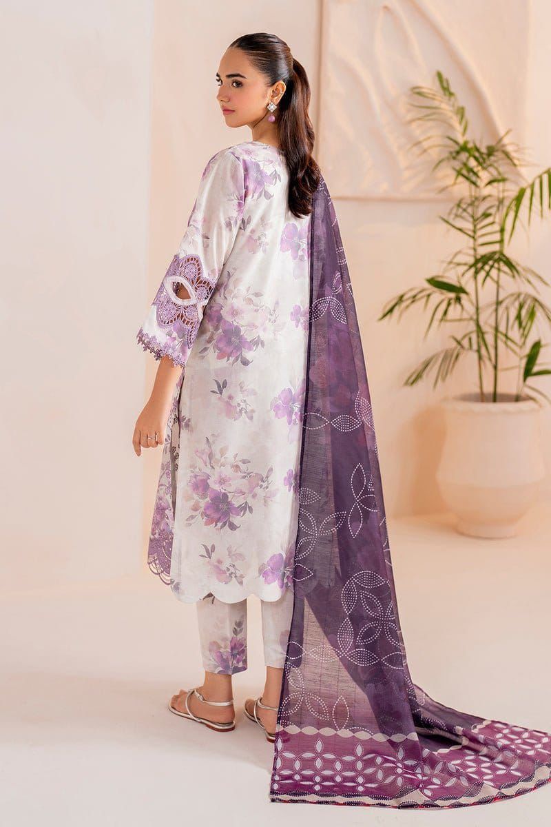 Baroque Lawn Embroidered 3 Piece | BQ111