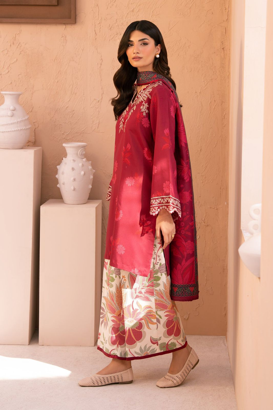 Iznik Lawn Embroidered 3 Piece | IZ112