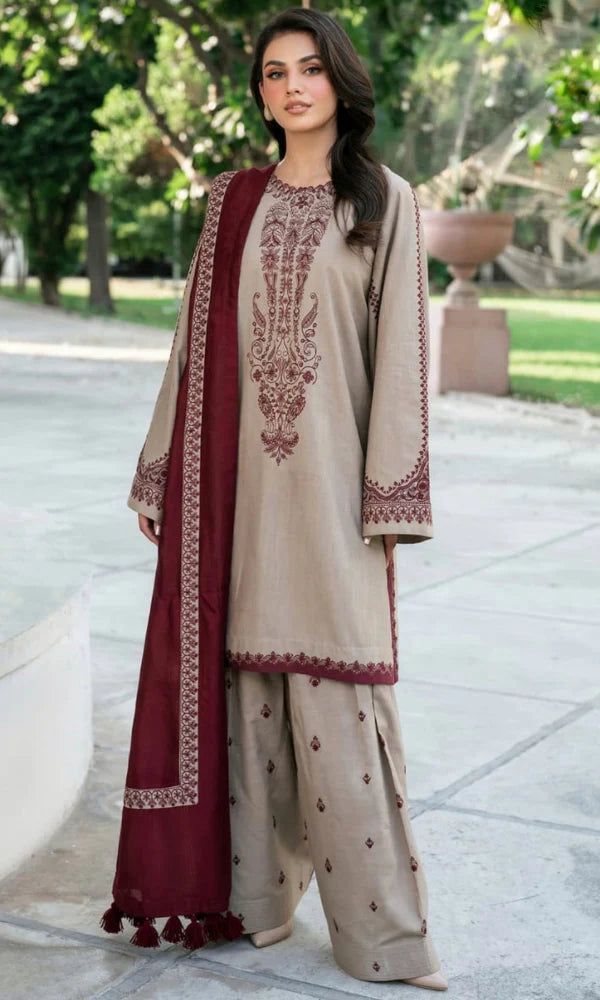 Jazmin Lawn Embroidered 3 Piece | JZ117