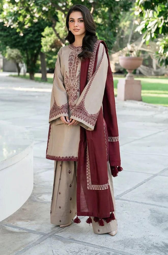 Jazmin Lawn Embroidered 3 Piece | JZ117