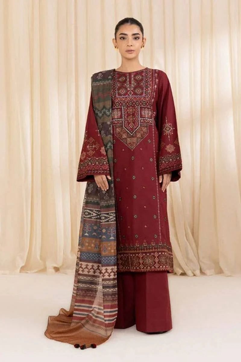 Sapphire Lawn Embroidered 3 Piece | SP114
