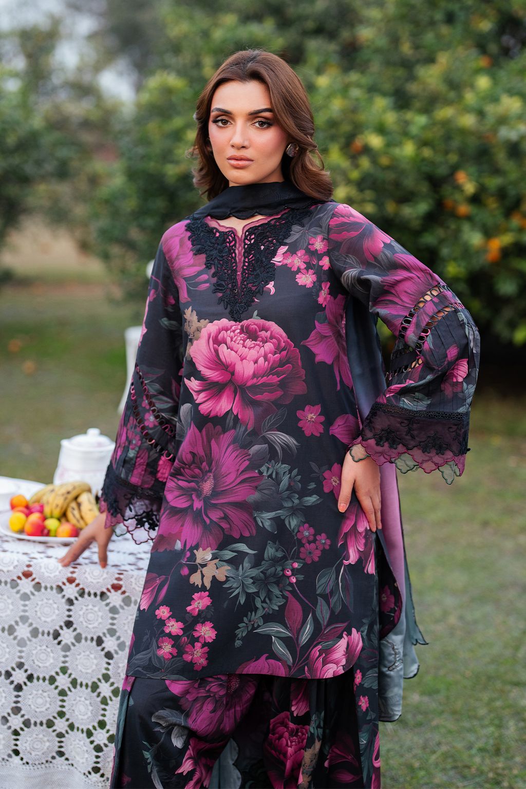 Iznik Lawn Embroidered 3 Piece | IZ110