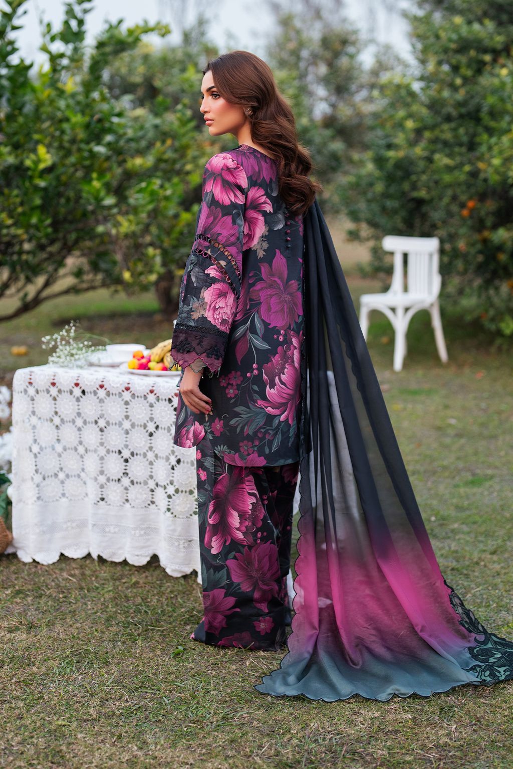 Iznik Lawn Embroidered 3 Piece | IZ110