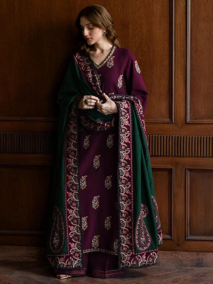 Revish Lawn Embroidered 3 Piece | RV110