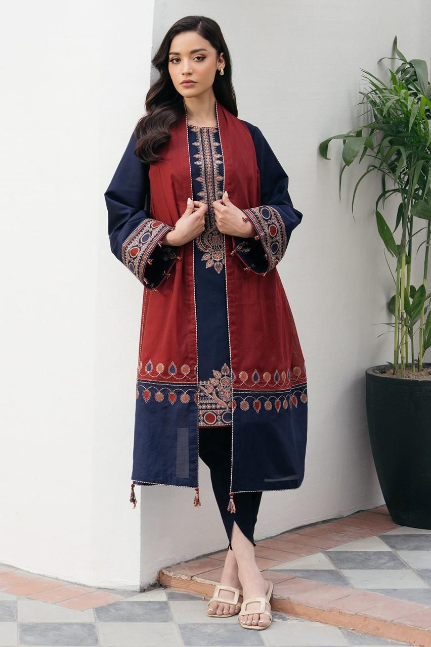 Jazmin Lawn Embroidered 3 Piece | JZ119