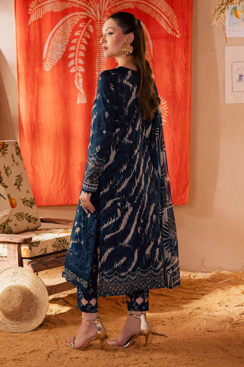 Nureh Lawn Embroidered 3 Piece | NH112