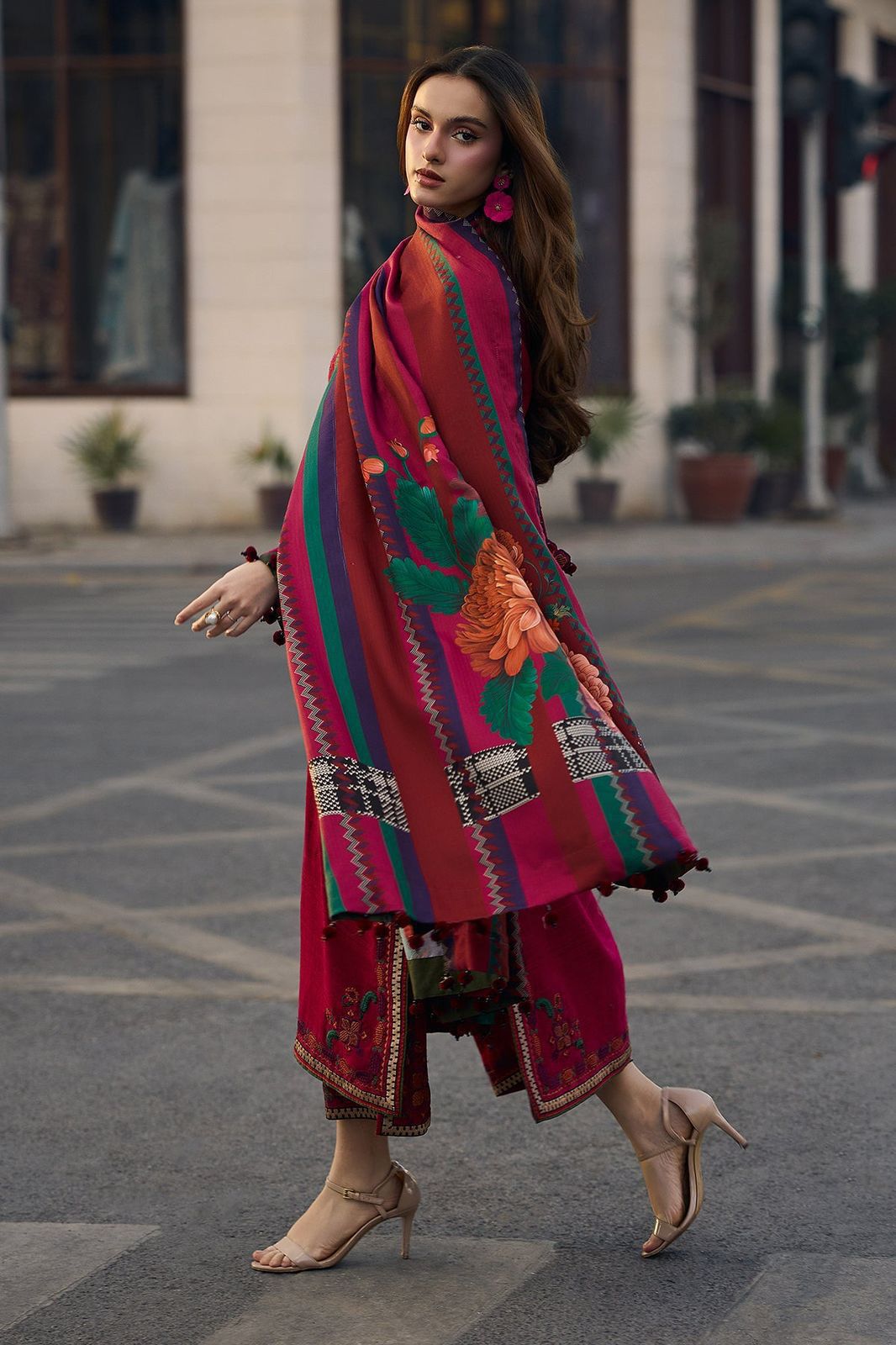 Charizma Lawn Embroidered 3 Piece | CZ101