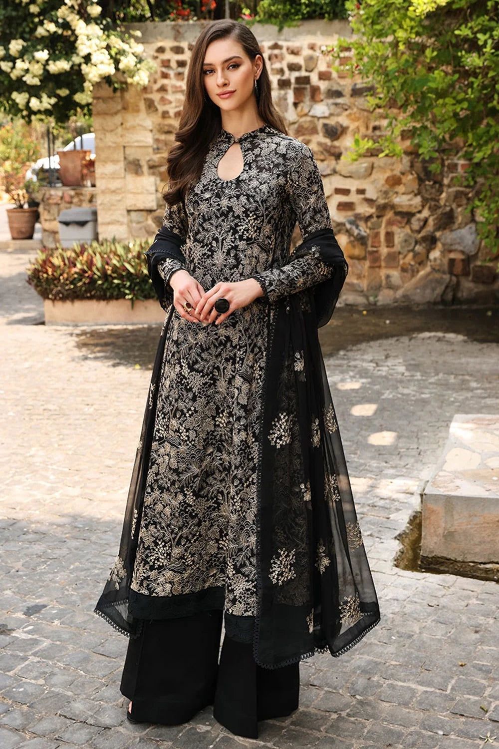 Bareeze Lawn Embroidered 3 Piece | BZ110
