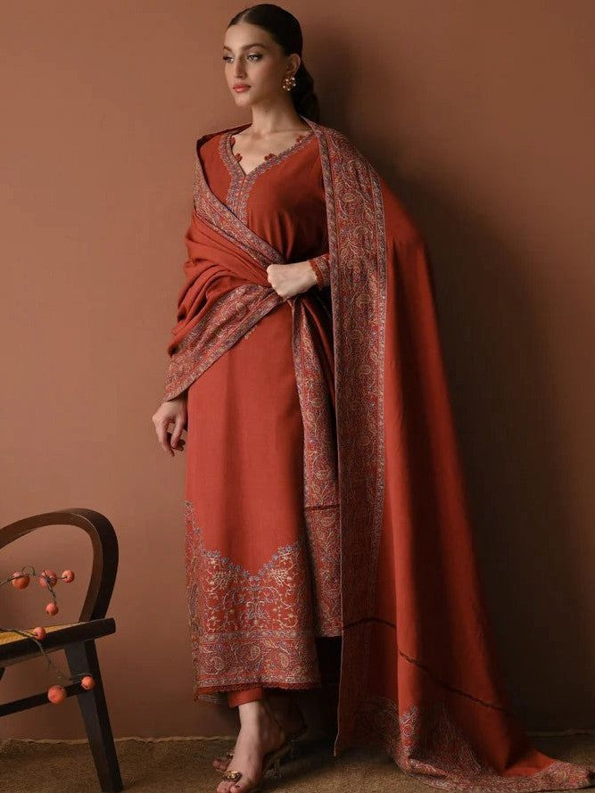 Iznik Lawn Embroidered 3 Piece | IZ119