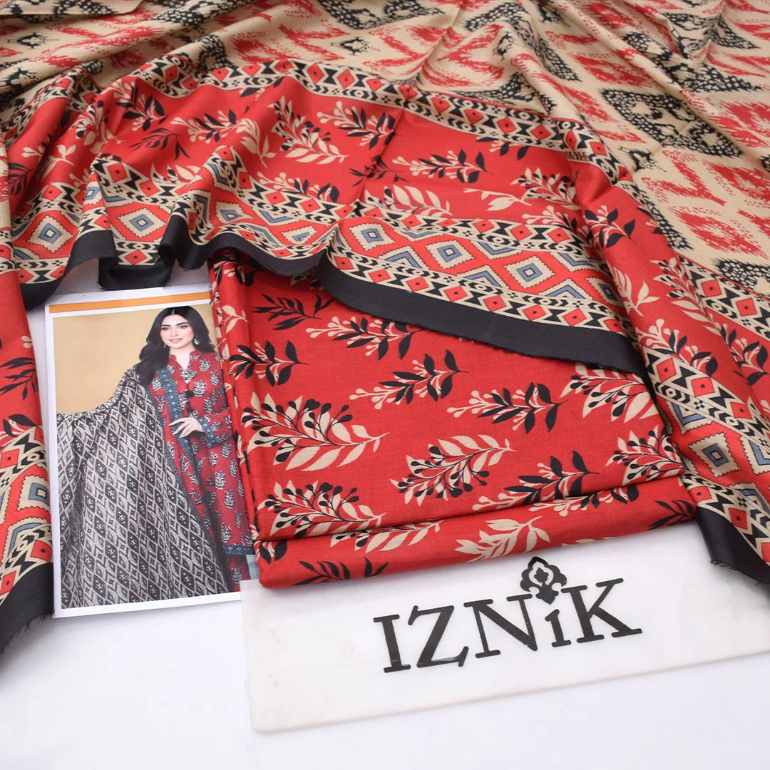 Iznik Lawn Digital Printed 3 Piece | ZK121