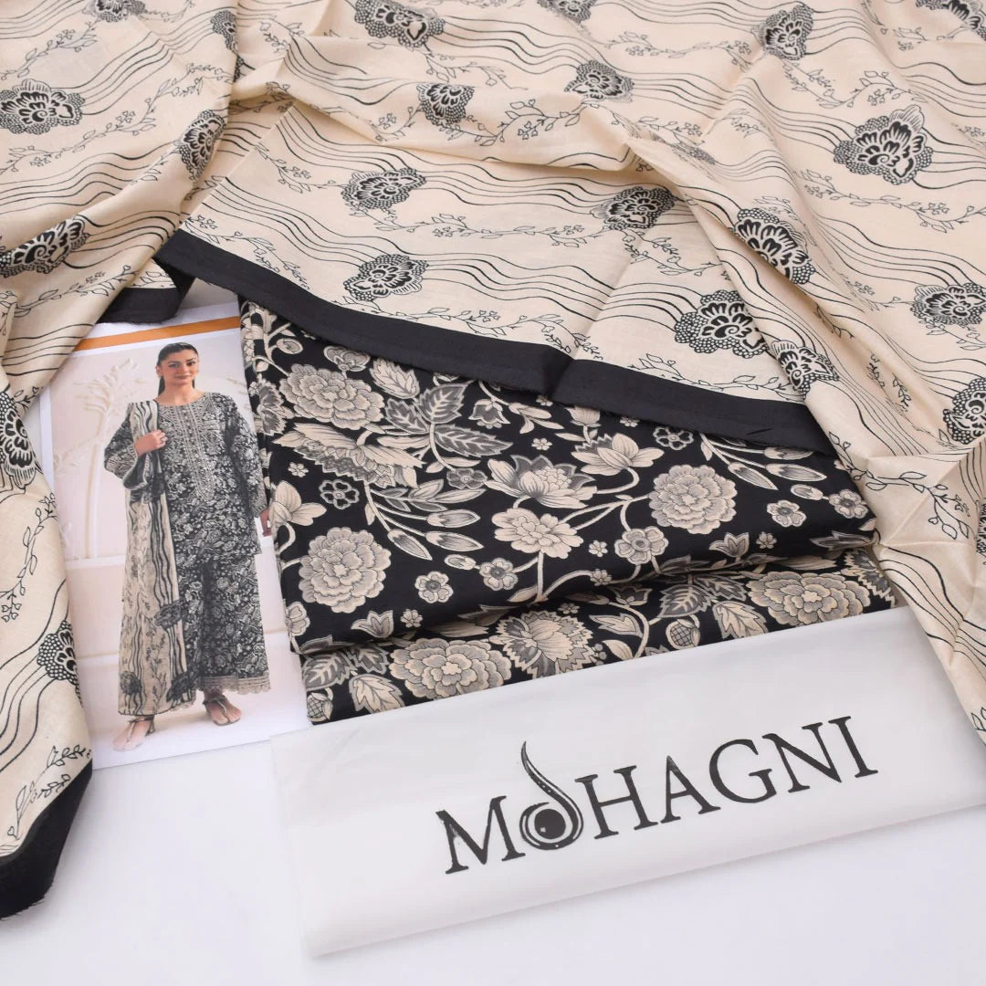 Mohagni Lawn Digital Printed 3 Piece | MI113