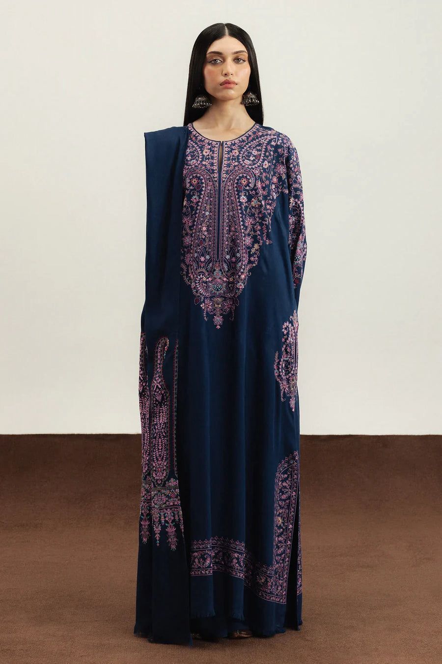 Zara Lawn Embroidered 3 Piece | ZR113