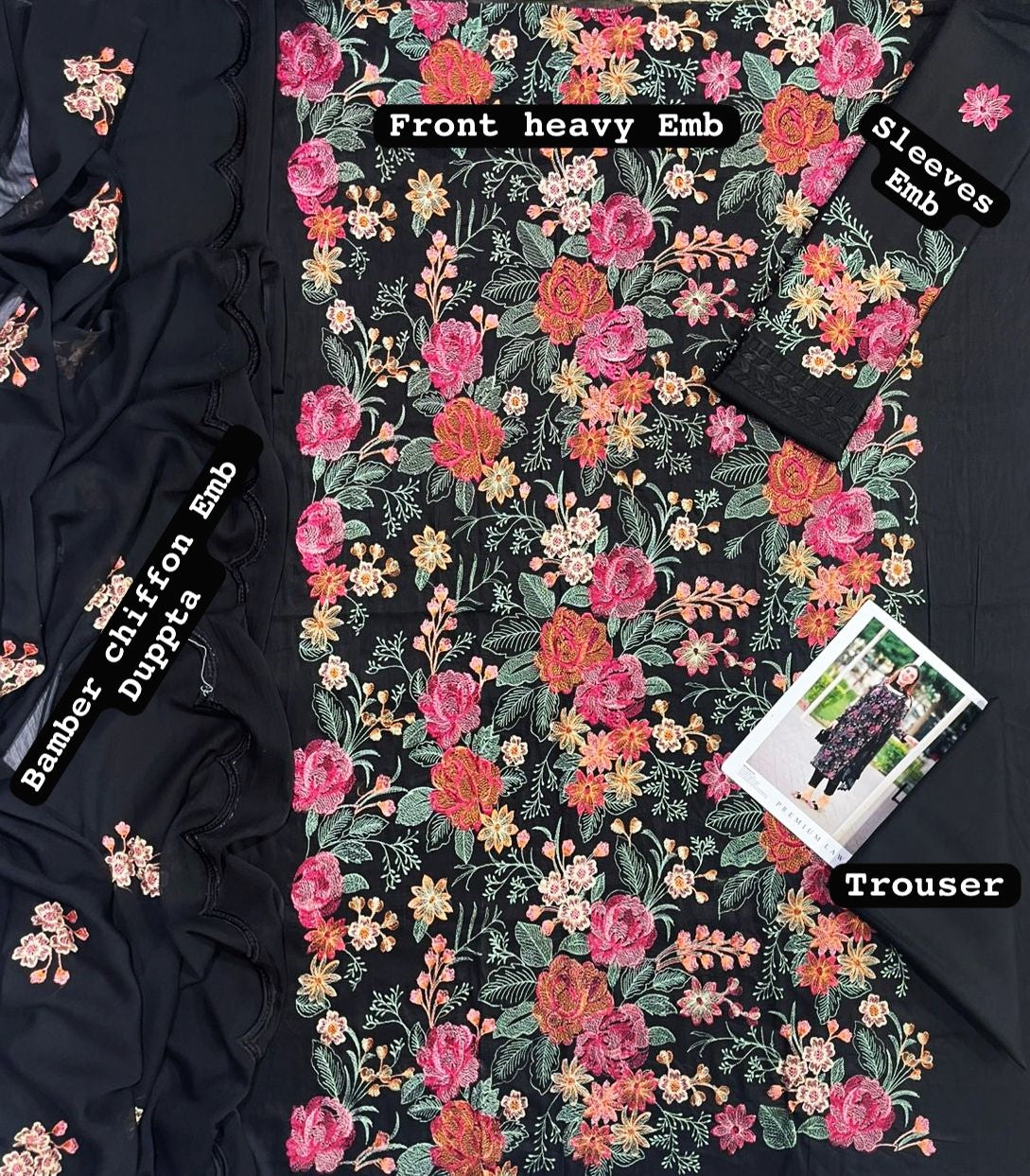 Bareeze Lawn Embroidered 3 Piece | BZ110