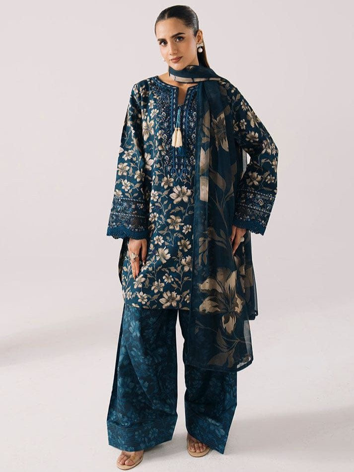 Maria B Lawn Digital Printed 3 Piece | MB144