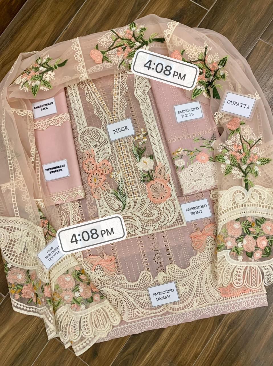 Crimson Lawn Embroidered 3 Piece | CR116