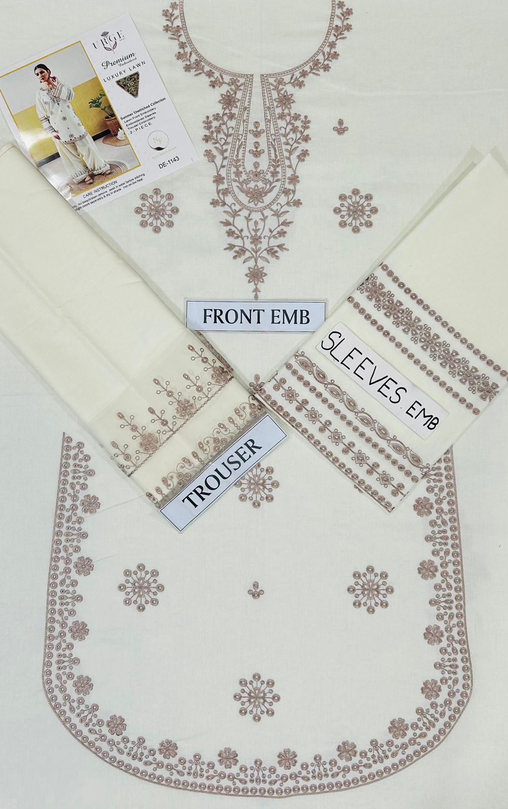 Urge Lawn Embroidered 2 Piece | UG211