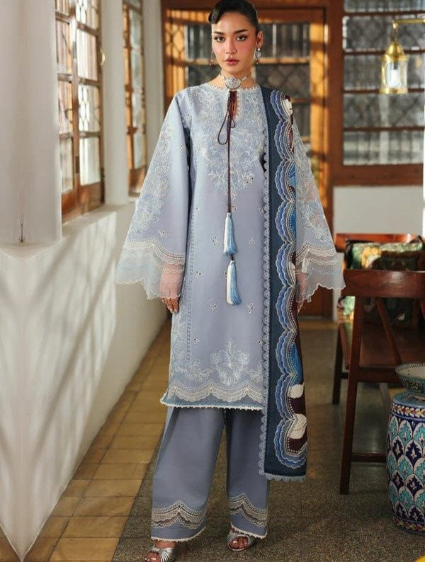 Bin Ilyas Lawn Embroidered 3 Piece | BS116