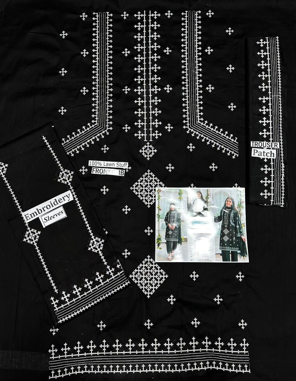 Laam Lawn Embroidered 2 Piece | LM212