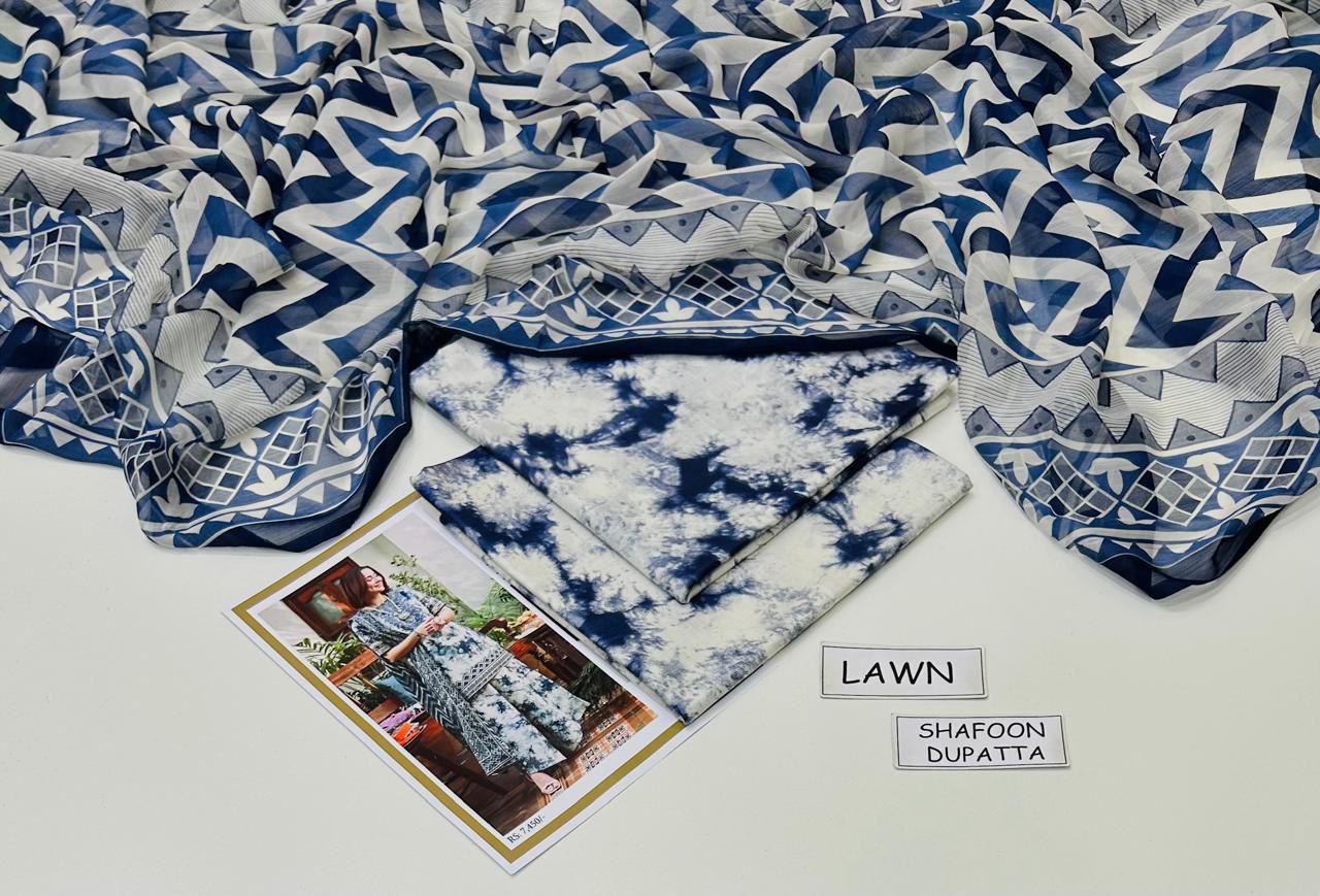 Sapphire Lawn Digital Printed 3 Piece | SP116