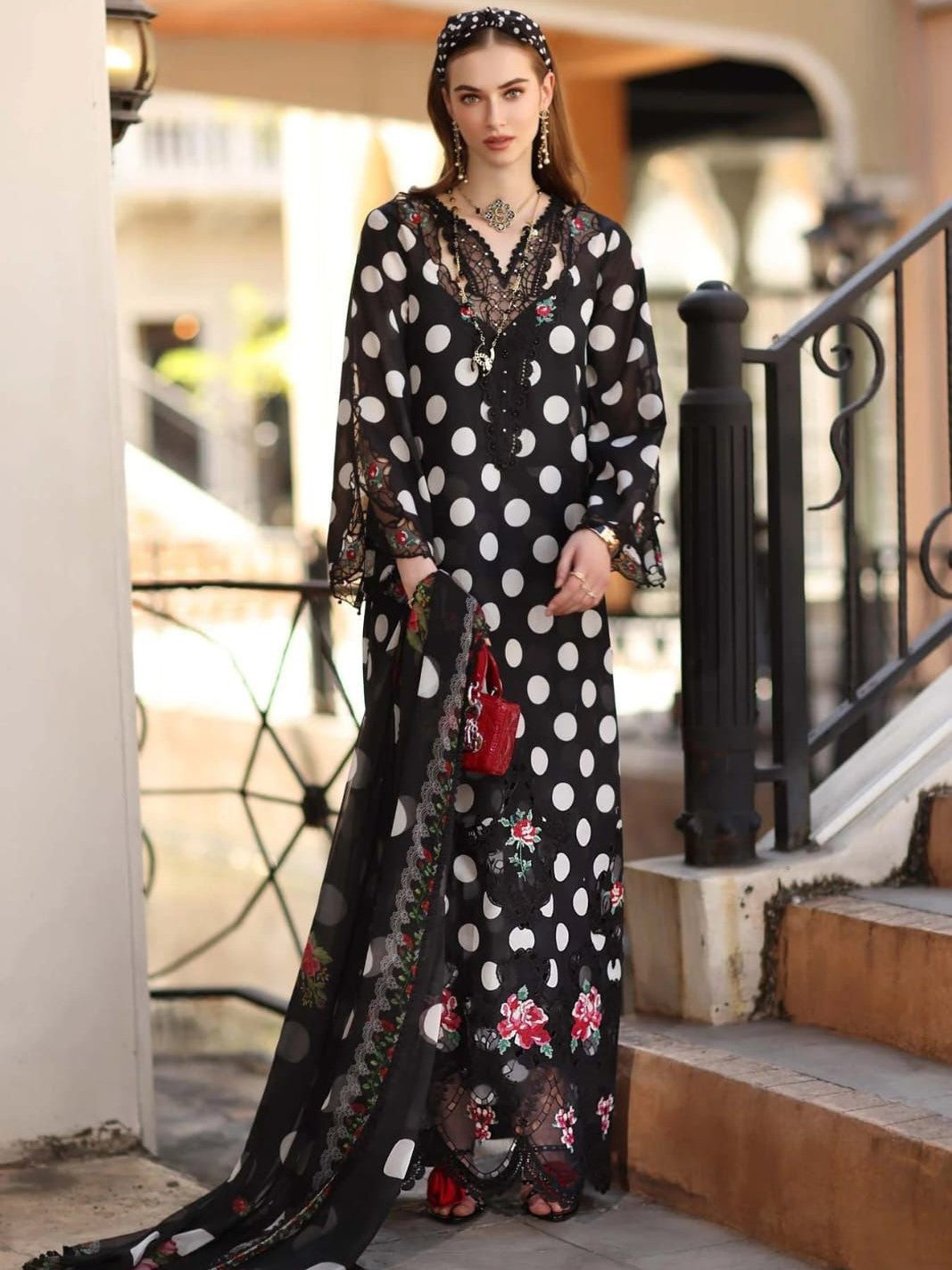 Noor By Sadia Lawn Embroidered 3 Piece | NB211